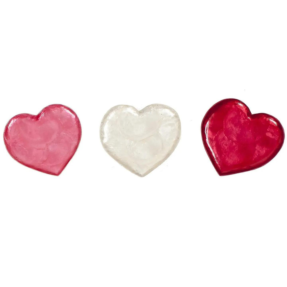 Capiz Heart Mini Tray