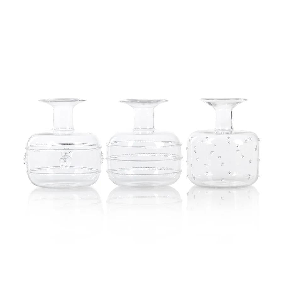 ZOD Unique Glass Vase-3 Assorted
