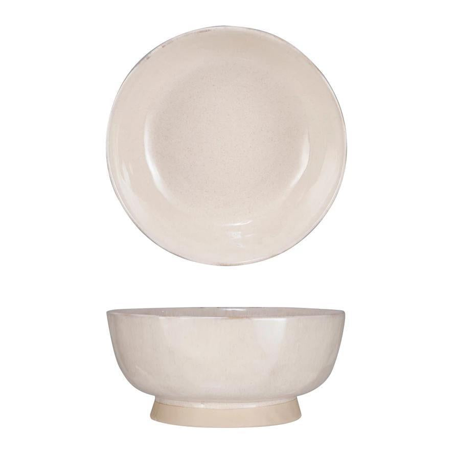 BV Stoneware Footed Bowl