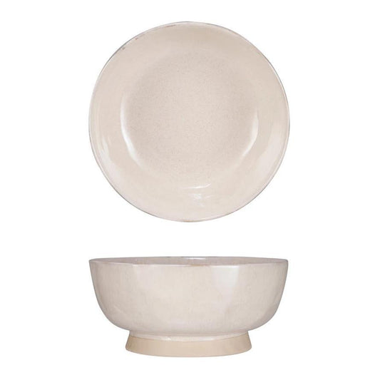 BV Stoneware Footed Bowl
