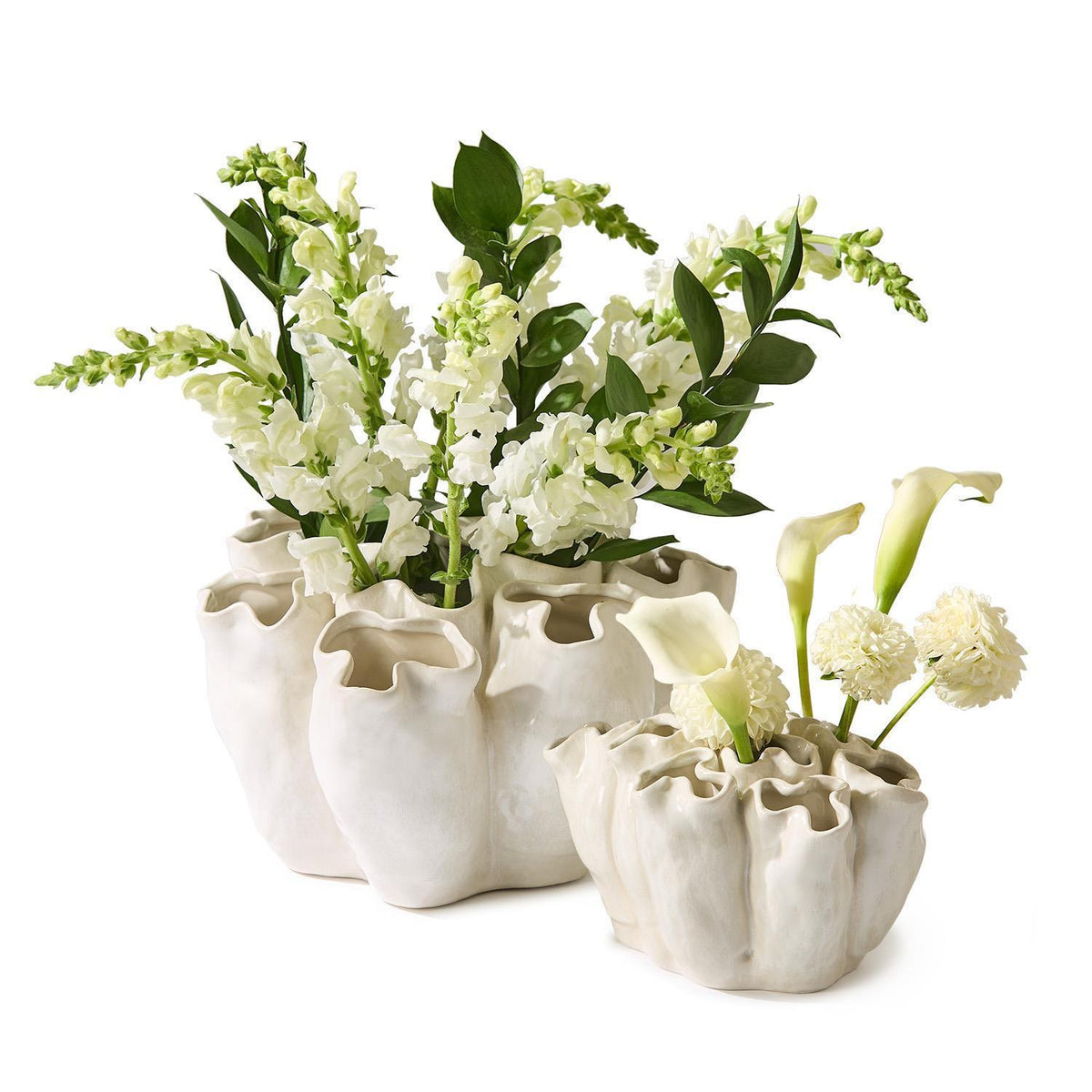 TC Wave Ceramic Multi Stem Vase