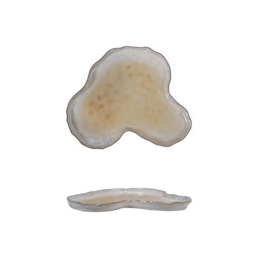 BV Stoneware Organic Shaped Plate