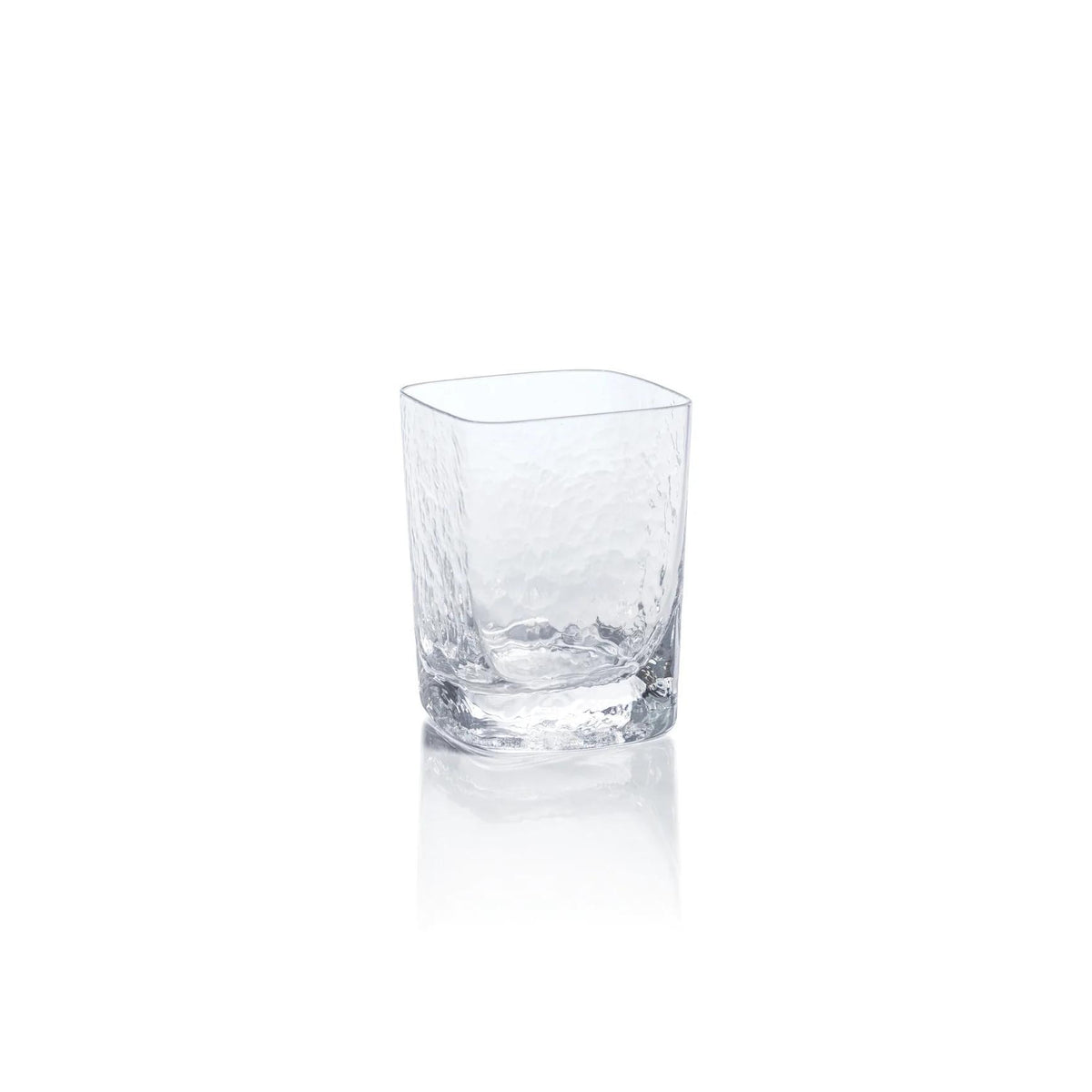 ZOD Hammered Rock Glass